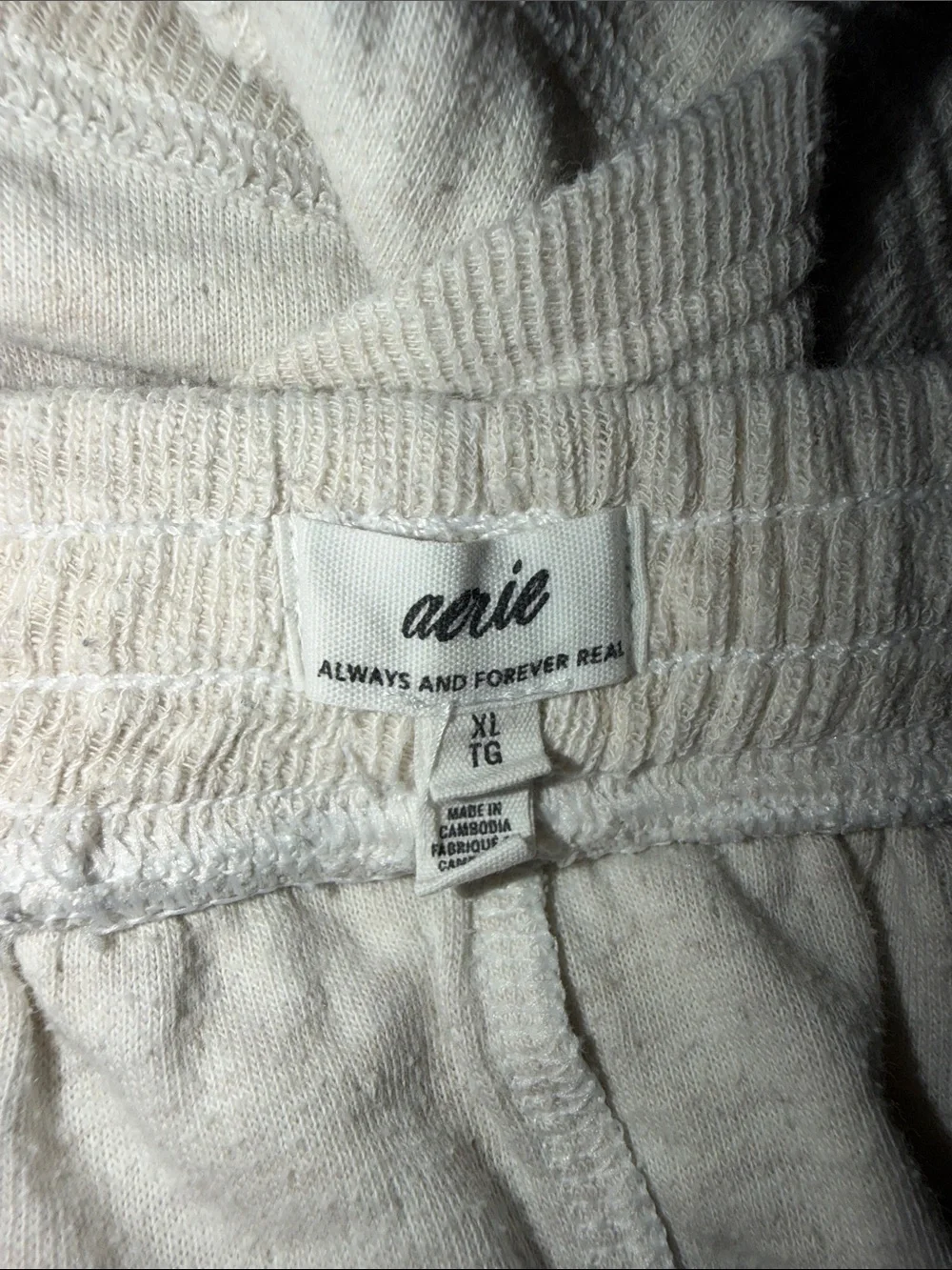 aerie Waffle Knit Lounge Shorts with Drawstring - Picture 5 of 5
